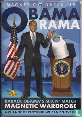 Obama Rama Magnetic wardrope - Afbeelding 1
