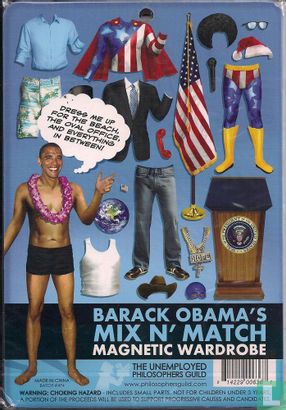 Obama Rama Magnetic wardrope - Afbeelding 2