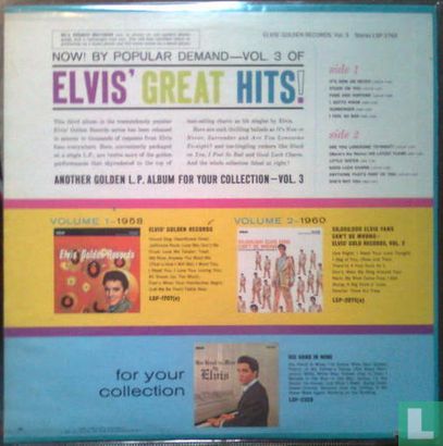 Elvis' Golden Records volume 3  - Image 2
