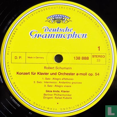 Robert Schumann / Edvard Grieg: Klavierkonzerte in a-moll - Afbeelding 3