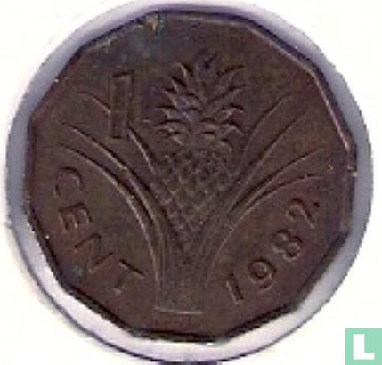 Swasiland 1 Cent 1982 - Bild 1