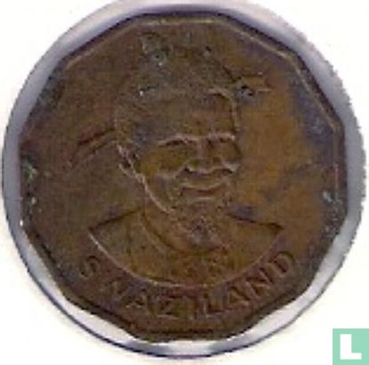 Swaziland 1 cent 1982 - Image 2