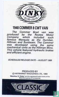 1948 Commer 8 CWT Van - Afbeelding 2