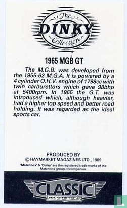 1965 MGB GT - Afbeelding 2