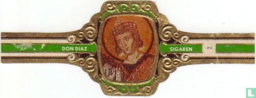 Constantijn de Grote, 286-337 mozaïek  - Image 1
