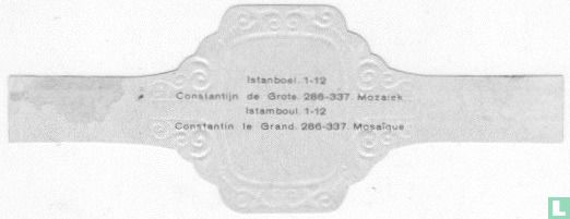 Constantijn de Grote, 286-337 mozaïek  - Image 2