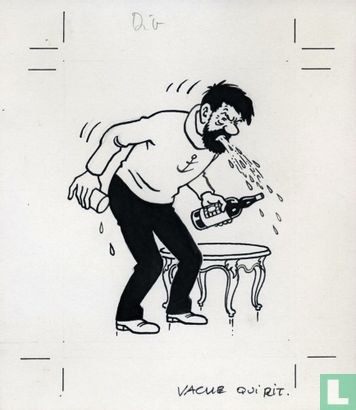 Dessin original de studios Hergé - Image 1