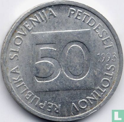 Slovenië 50 stotinov 1993 - Afbeelding 1