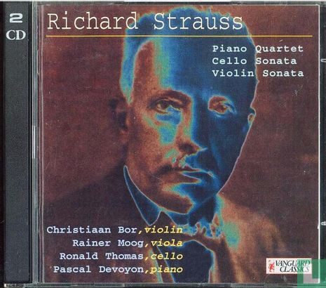 Richard Strauss (1846-1949); piano quartet, cello sonata, violin sonata - Afbeelding 1
