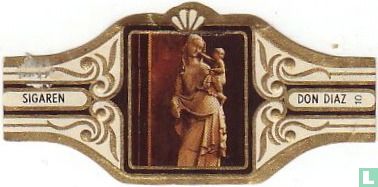O.L. Vrouw met het kind, 15de eeuw  - Image 1