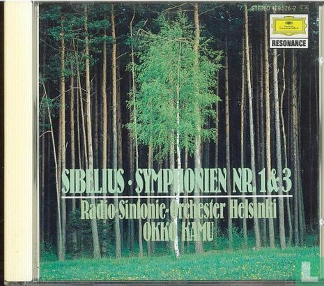 Sibelius Symphonien nr. 1&3 - Image 1