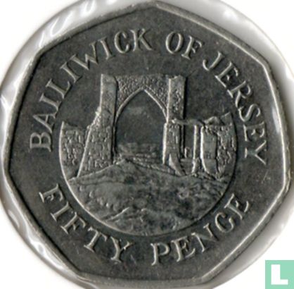 Jersey 50 Pence 1998 - Bild 2