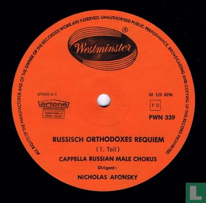 Russissch-Orthodoxes Requiem - Image 3