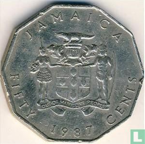 Jamaïque 50 cents 1987 - Image 1