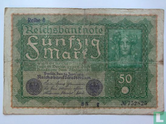 Duitsland 50 Mark 1919 (Reihe 4) - Afbeelding 1