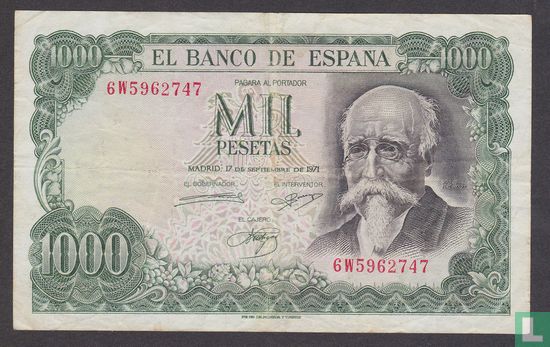 Spanien 1000 Peseten - Bild 1