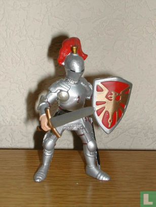 Ritter in Rüstung (rot) 