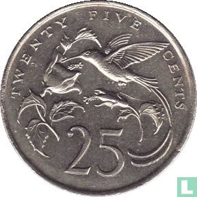 Jamaica 25 cents 1989 - Afbeelding 2