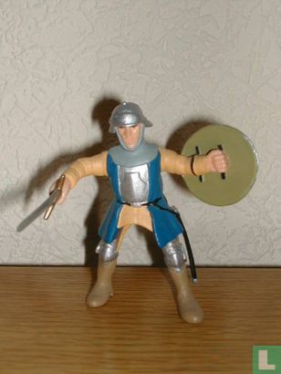 Soldenier with sword and shield