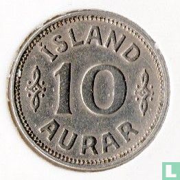 IJsland 10 aurar 1922 - Afbeelding 2