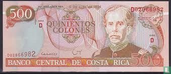 Costa Rica Colones 500 2004 - Bild 1