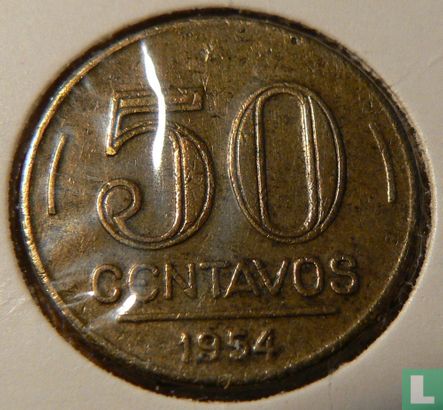 Brazil 50 centavos 1954 - Image 1