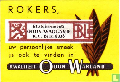 Rokers, kwaliteit Odon Warland