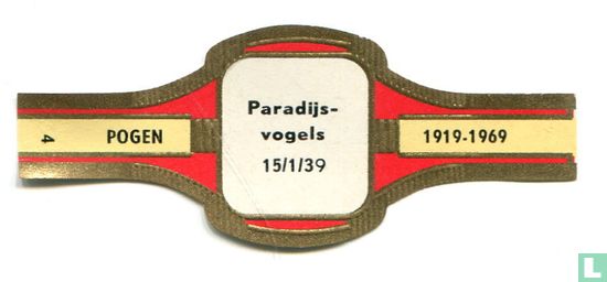 Paradijsvogels 15/1/39 - Image 1