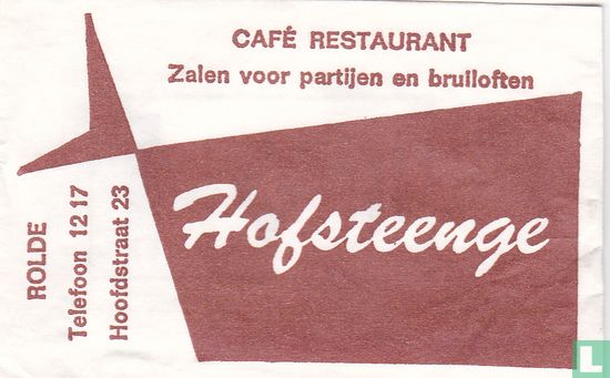 Café Restaurant Hofsteenge - Image 1