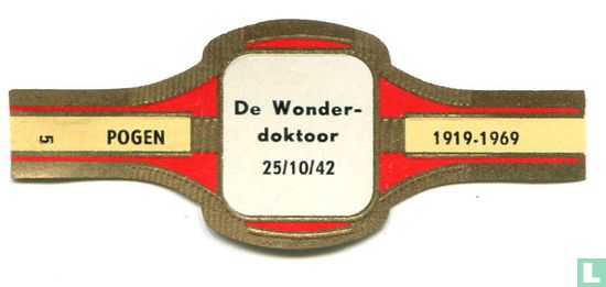 De Wonderdoktoor 25/10/42 - Afbeelding 1