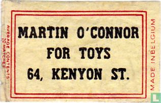 Martin O'Connor for toys