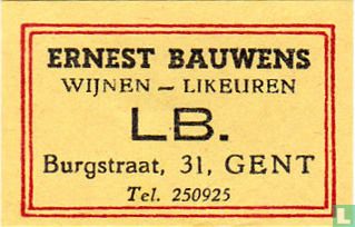 Ernest Bauwens LB .