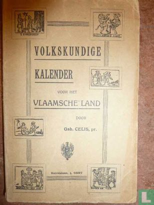 Volkskundige kalender voor het Vlaamsche land.  - Image 1