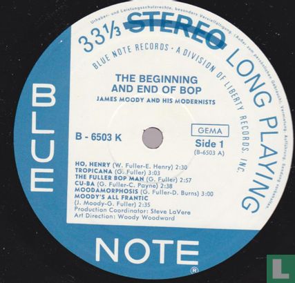 The Beginning and End of Bop James Moody / George Wallington  - Image 3