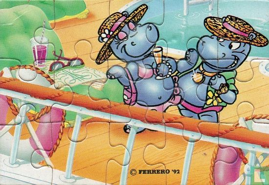 Happy Hippos auf dem Traumschiff