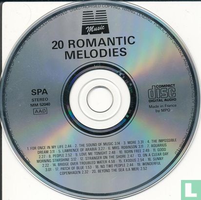 20 romantic Melodies - Afbeelding 3