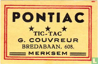 Pontiac - G. Couvreur