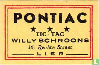 Pontiac - Willy Schroons
