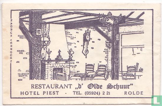 Restaurant "d' Olde Schuur"    - Image 1