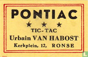 Pontiac - Urbain Van Habost