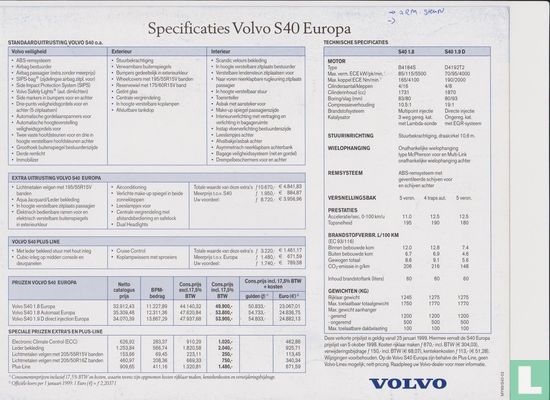 Volvo S40 Europa - Afbeelding 2