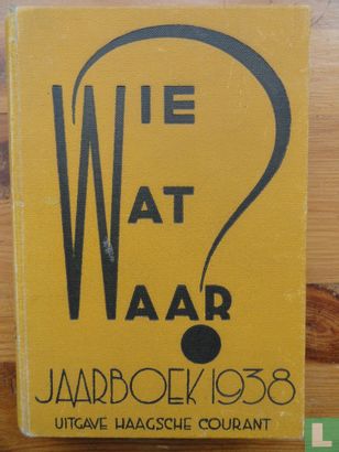 Jaarboek 1938 - Image 1