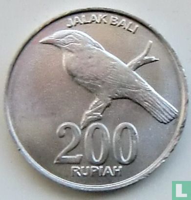 Indonesië 200 rupiah 2003 - Afbeelding 2
