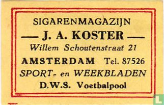 Sigarenmagazijn J.A. Koster