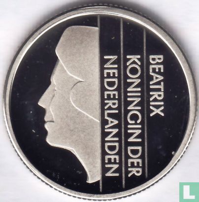 Netherlands 25 cents 1986 (PROOF) - Image 2