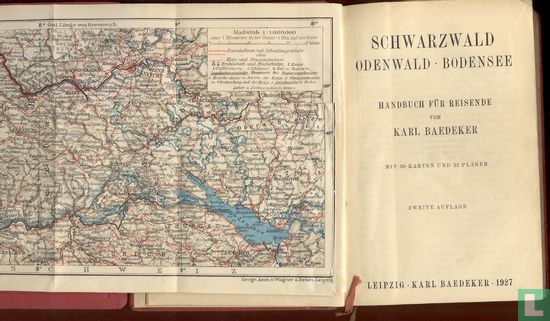 Baedekers Schwarzwald - Afbeelding 2