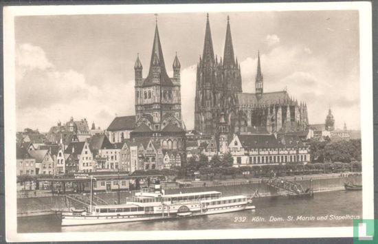 Köln, Dom, St. Martin und Stapelhaus