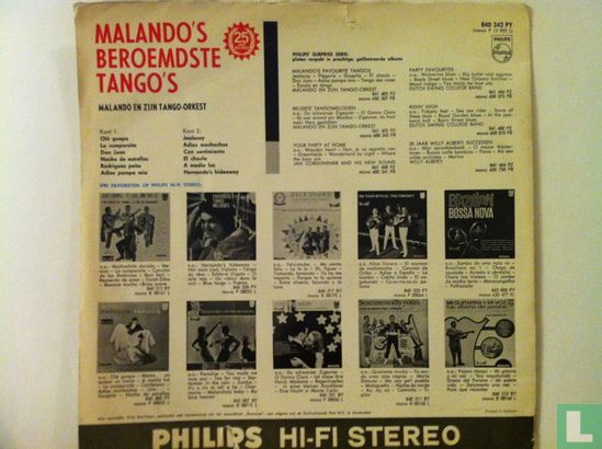 Malando's beroemdste tango's - Afbeelding 2