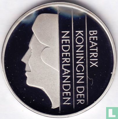 Netherlands 1 gulden 1986 (PROOF) - Image 2