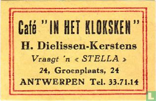 Café In het Kloksken - H. Dielissen-Kerstens